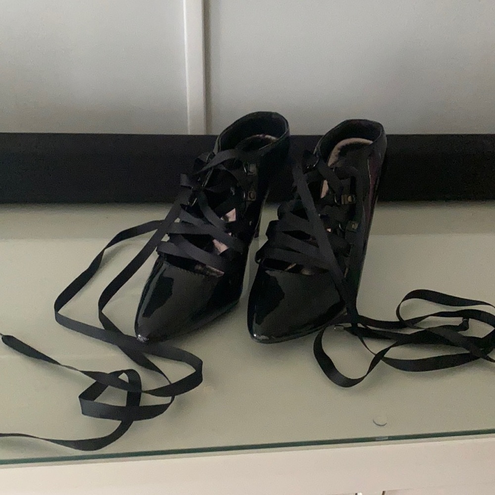 Lace up heels